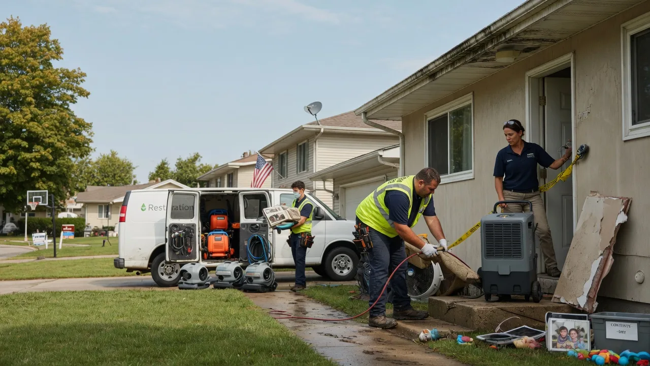 Water Damage Restoration in Forest, IN near me